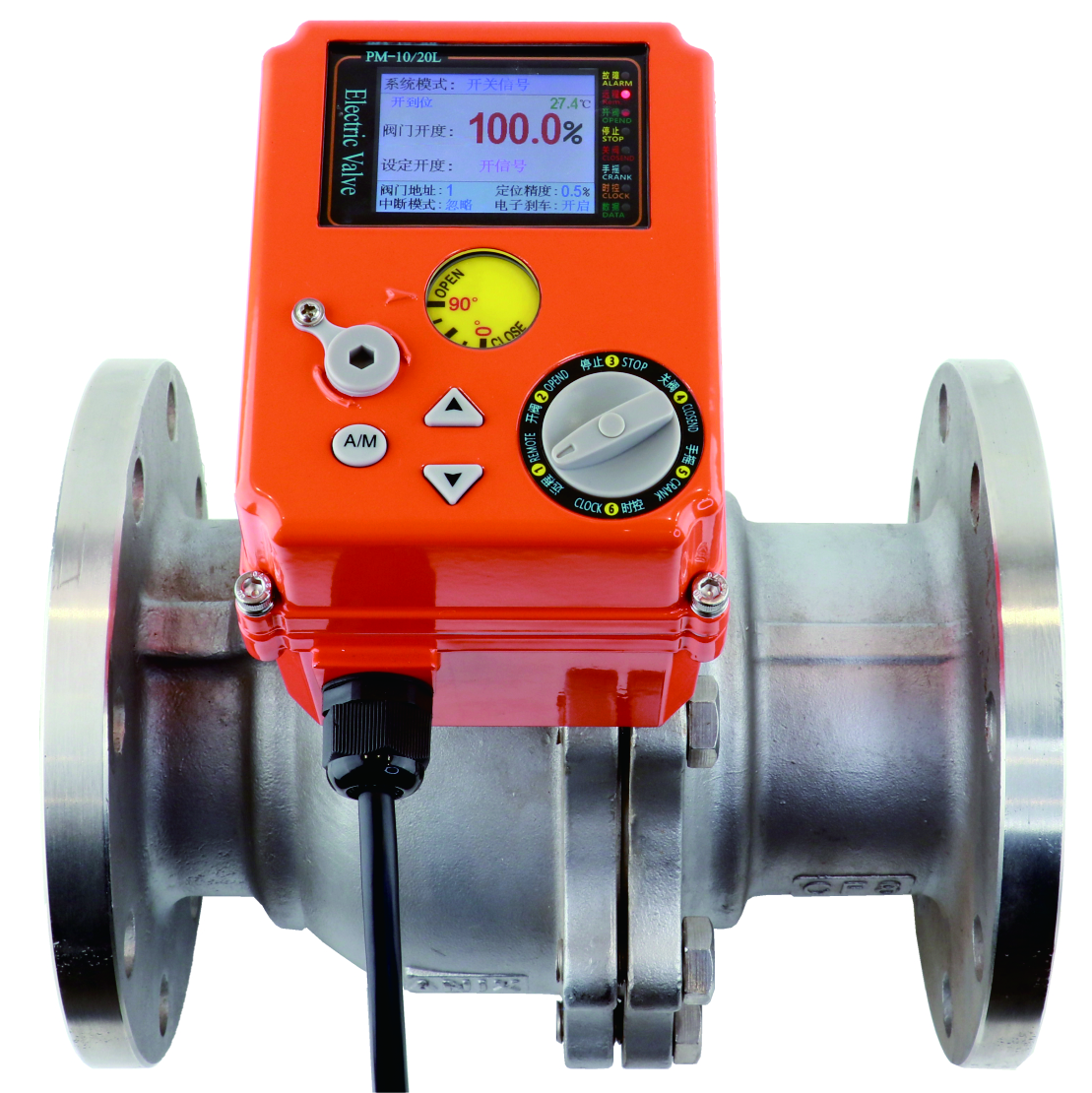 <strong>PM-10L调节型304不锈钢法兰式球阀</strong>